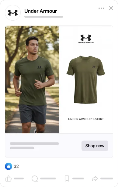 Generated product creative after 8